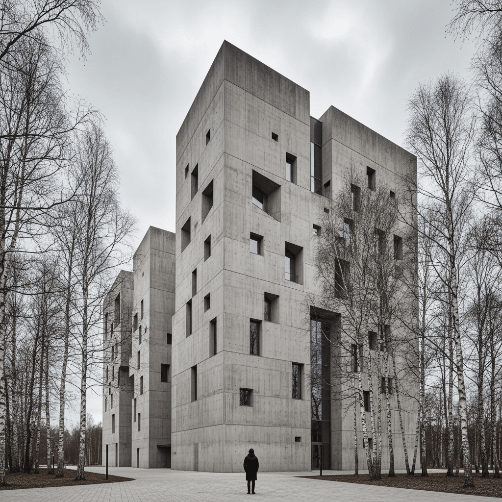 Architecture exterior render