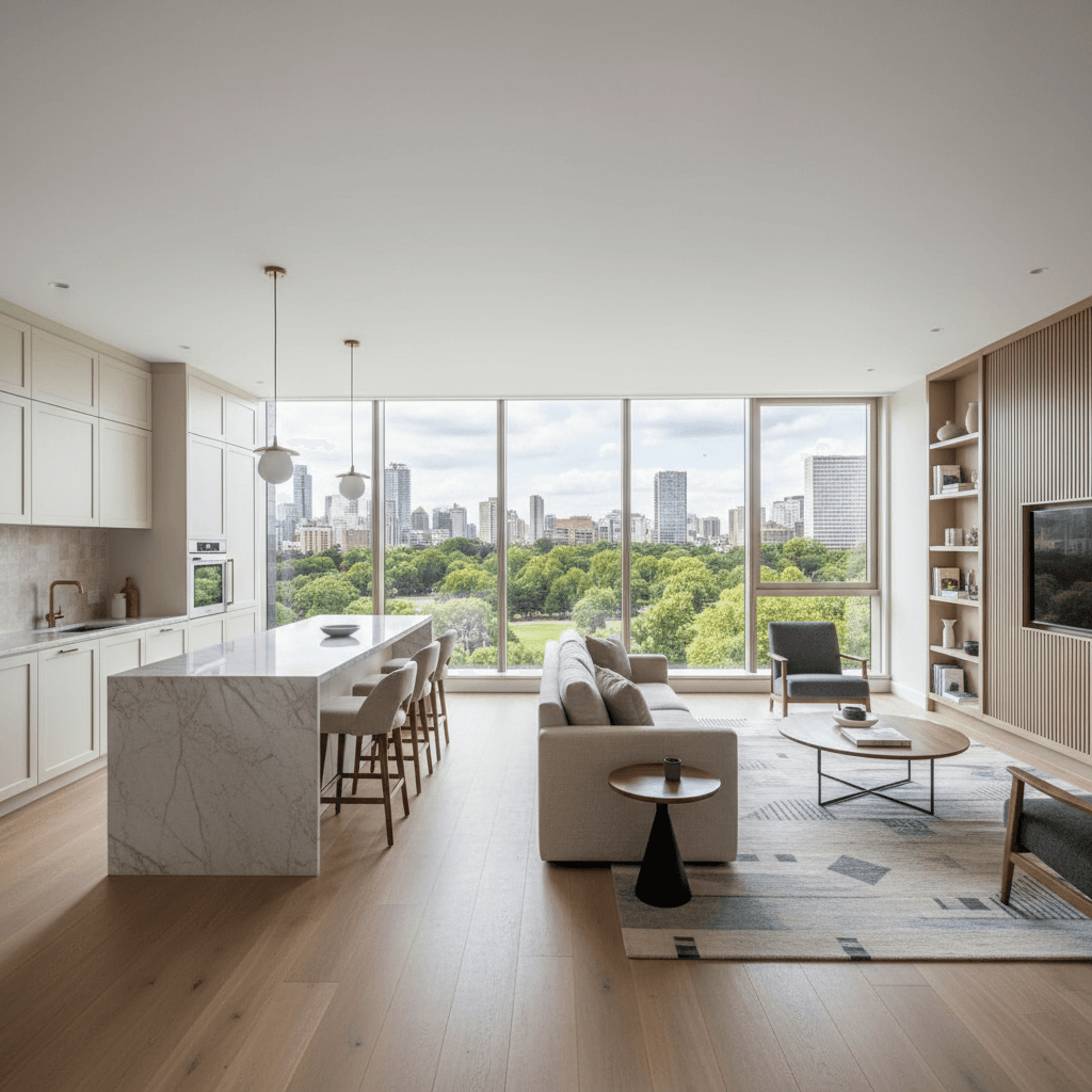 Off-plan interior render