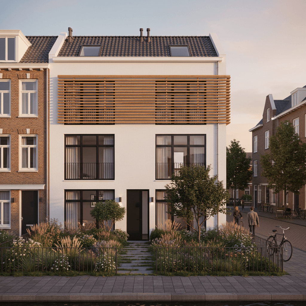 New-build exterior render