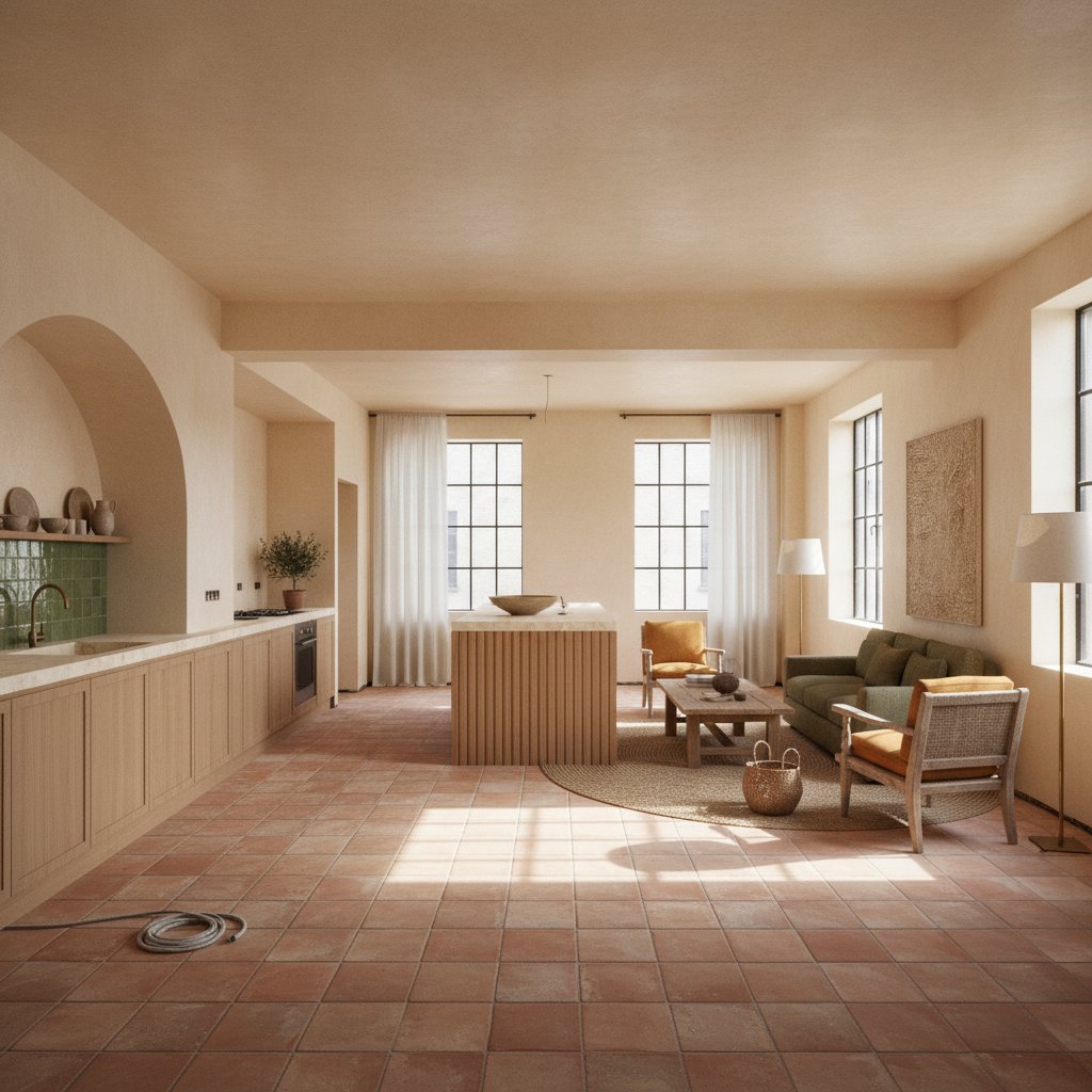 Kitchen in Refined Mediterranean