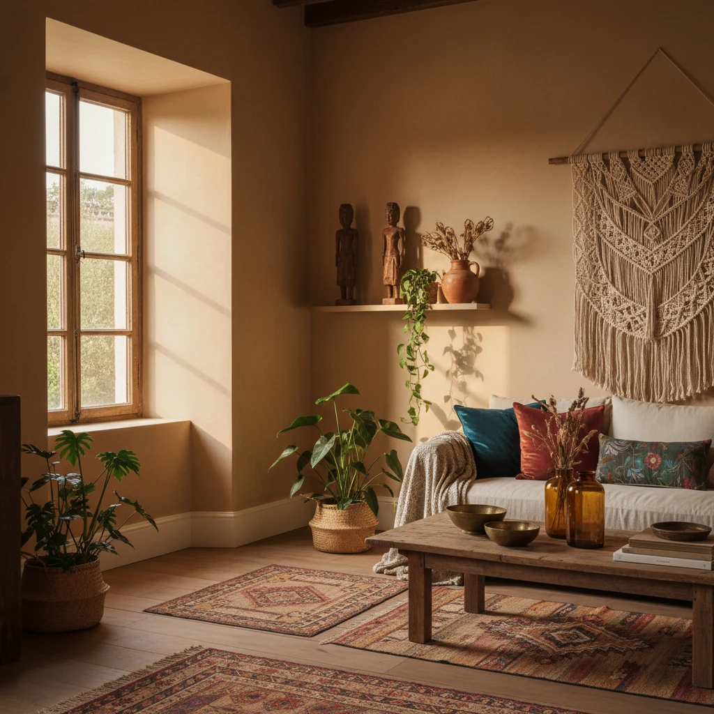 Style Quiz result — Bohemian interior design