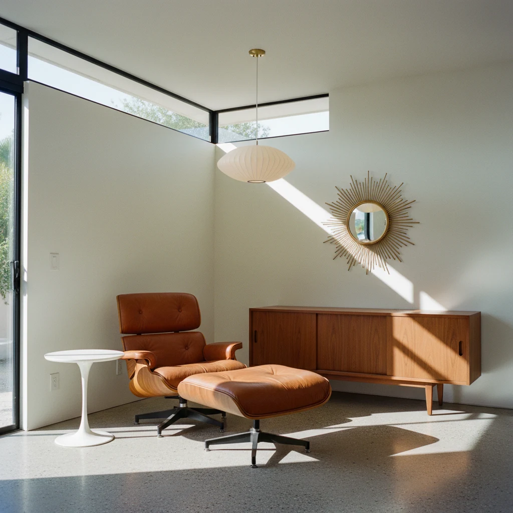 Style Quiz result — Mid-Century Modern interior design