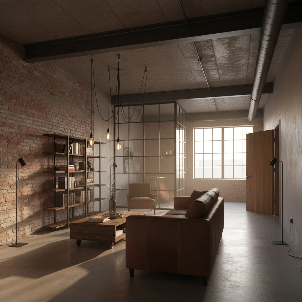 Style Quiz result — Urban Industrial interior design